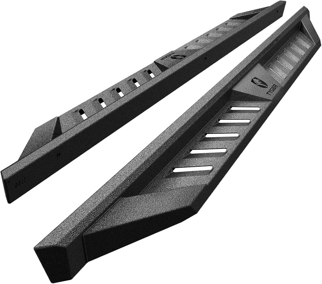 Textured Black Side Step Rails I112