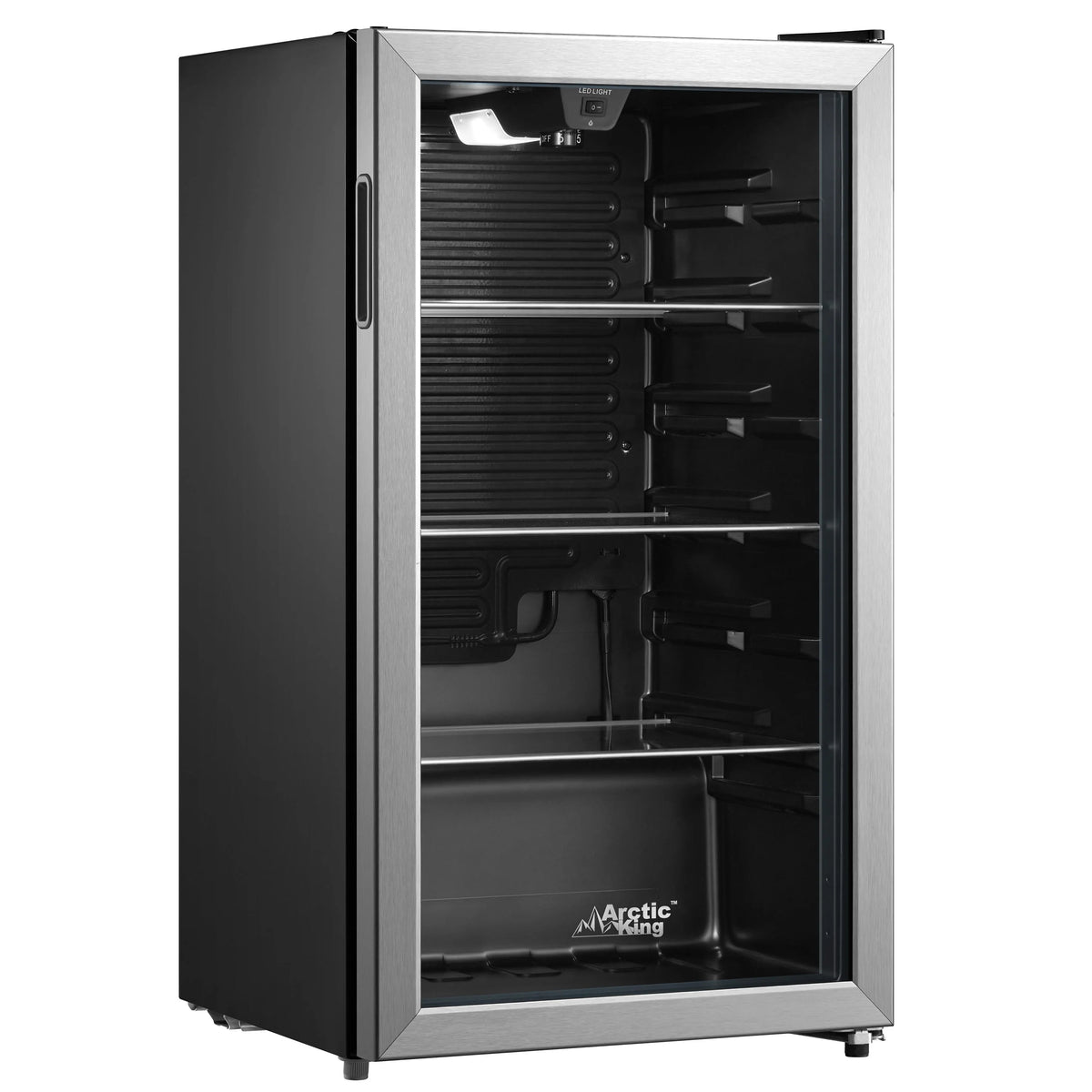 115-Can Beverage Fridge & Cooler Stainless Steel R967626
