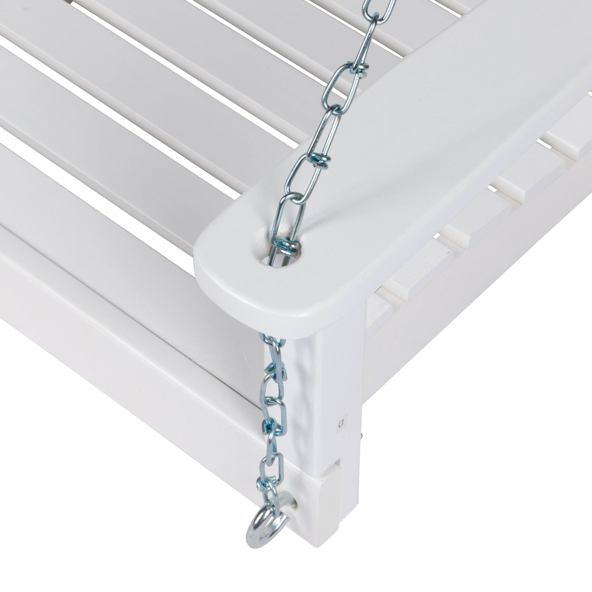 White Wood Porch Swing X311603