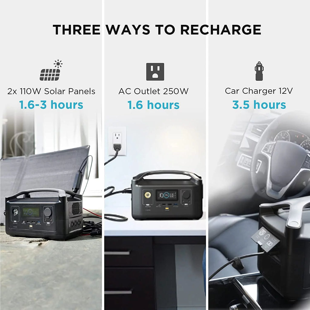 Portable Power Station 288Wh 600W AC Output Y181515
