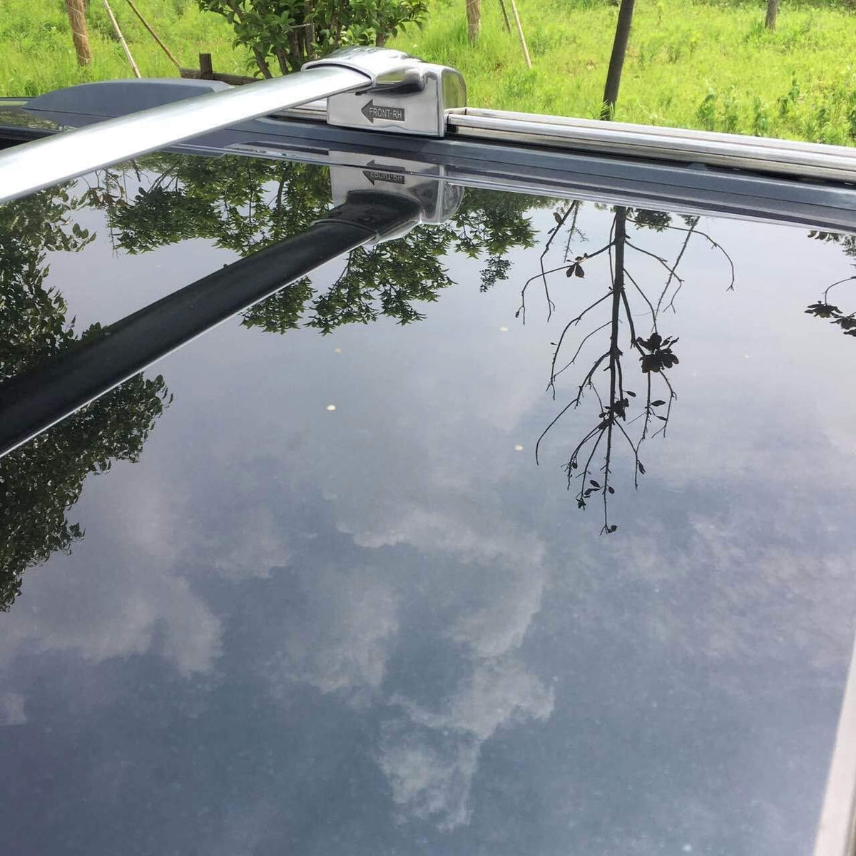 Silver Cross Bar Roof Rack X1717