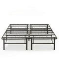 Queen Size Folding Metal Platform Bed Frame with Storage G38128