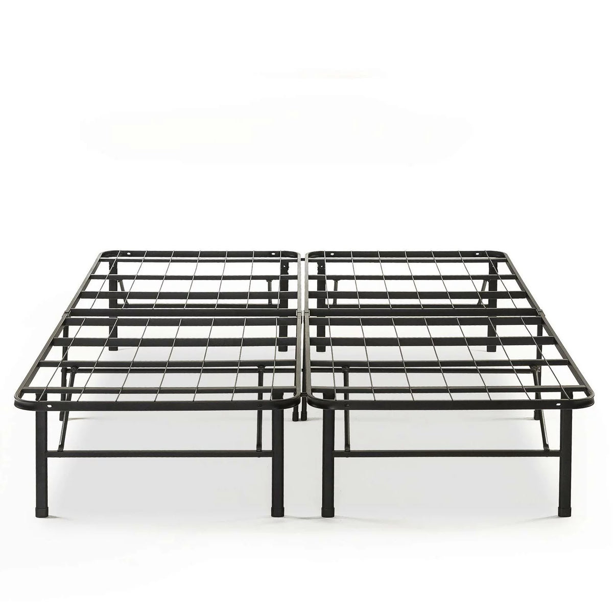 Queen Size Folding Metal Platform Bed Frame with Storage G38128