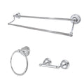 3-Piece Polished Chrome Bathroom Hardware P315
