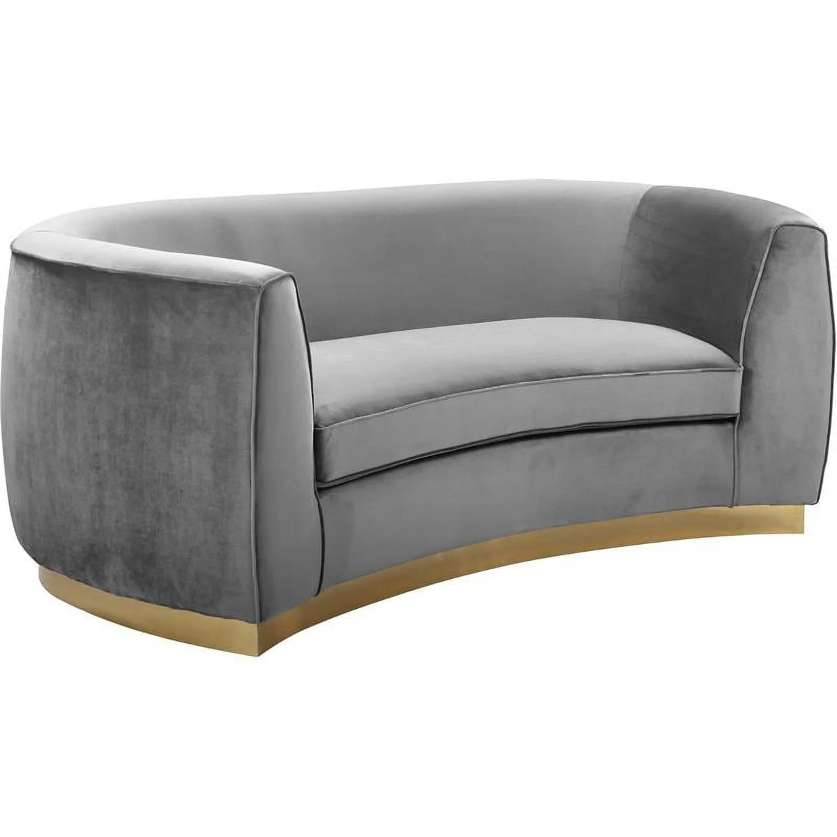 3-Piece Velvet Accent Chair Chaise and Loveseat D949