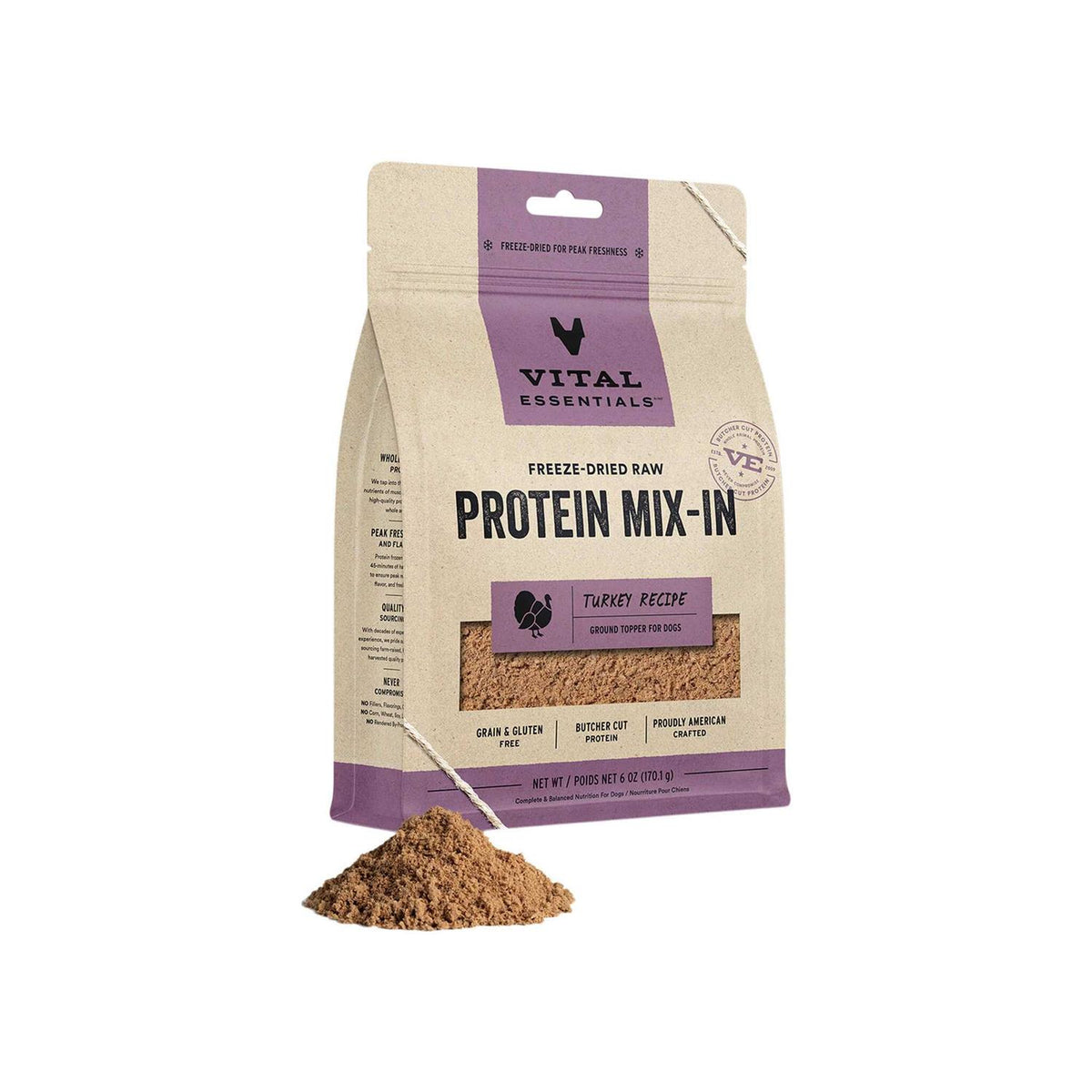 Freeze-Dried Raw Ground Turkey Topper R336