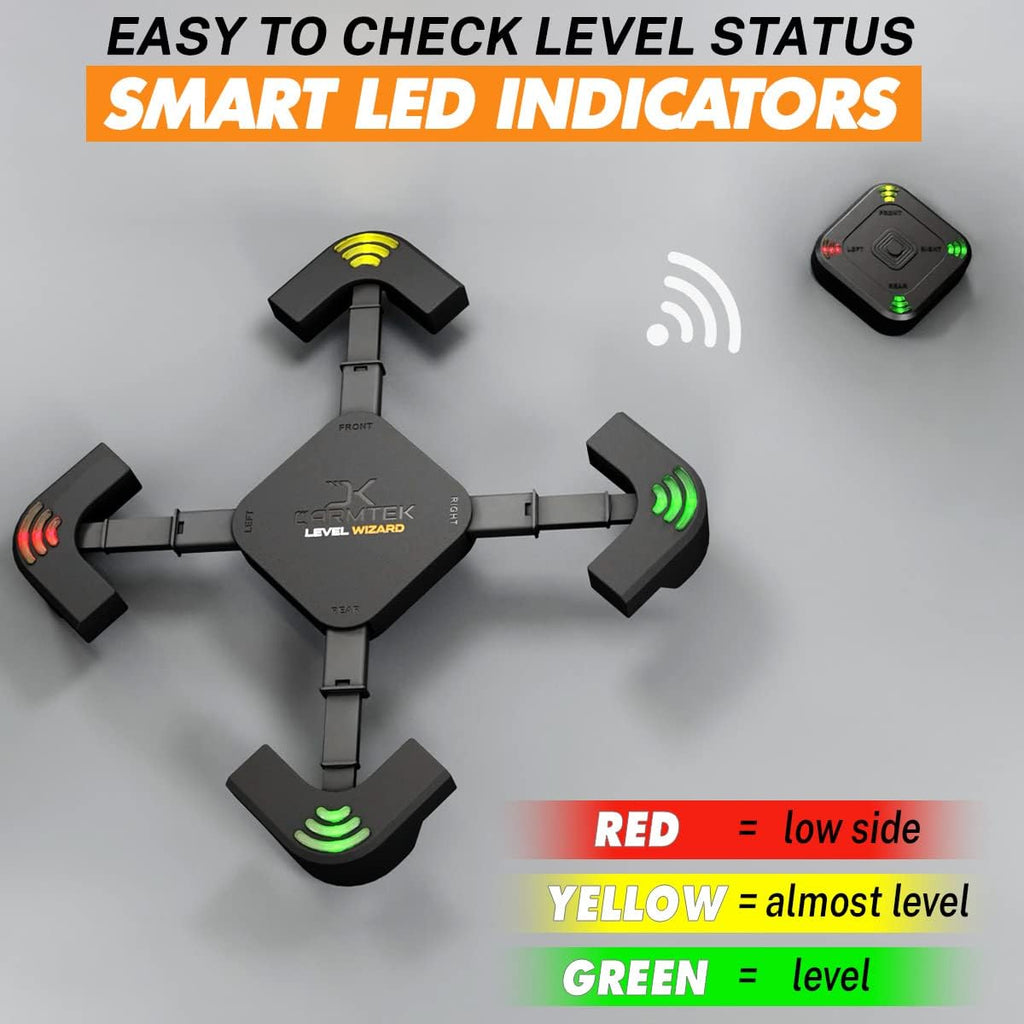 Wireless RV Leveling System with Extensible Legs S9660