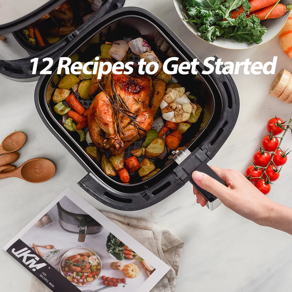 6.7 Quart Digital Stainless Steel Air Fryer H28316