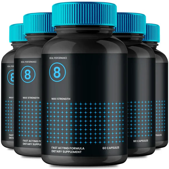8 Capsules All Natural Formula for Energy 5 Pack U952