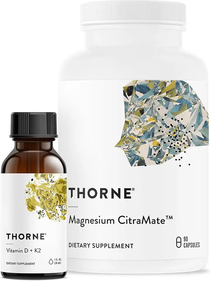 Vitamin D + K2 Liquid & Magnesium CitraMate L2697