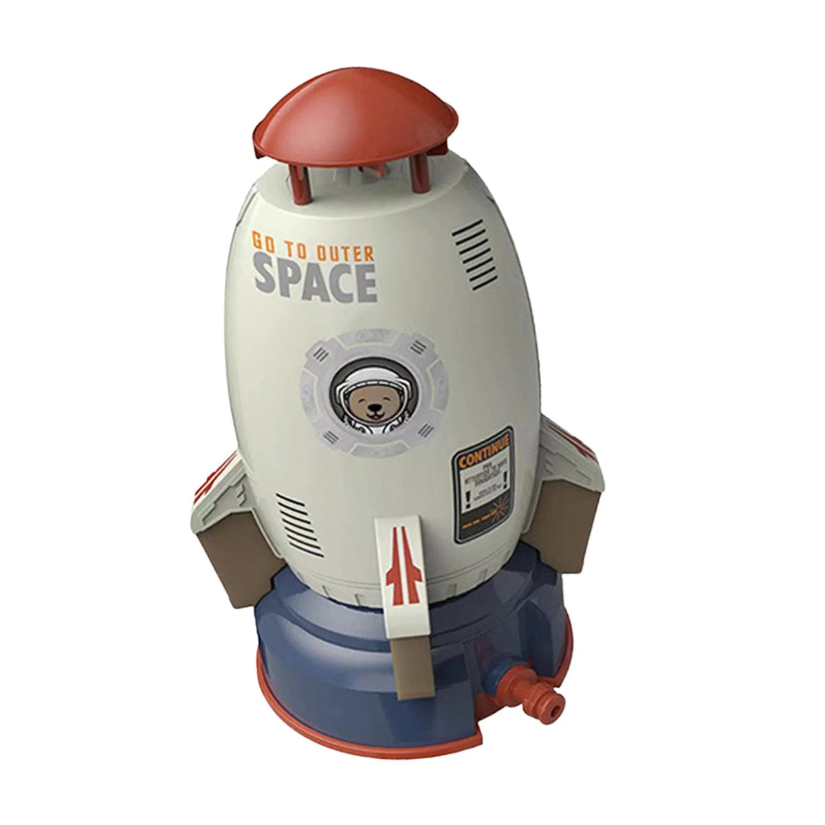 Rocket Sprinkler Toy 360 Degree Rotating Water Toys J177