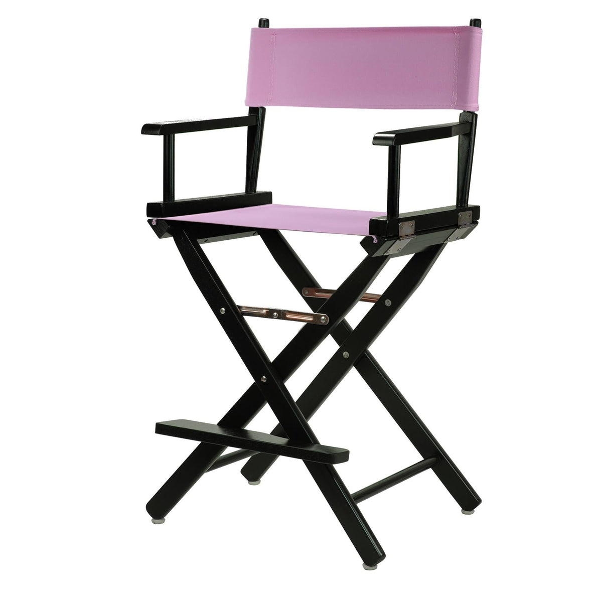 Black Frame Pink Canvas Director's Chair X2616