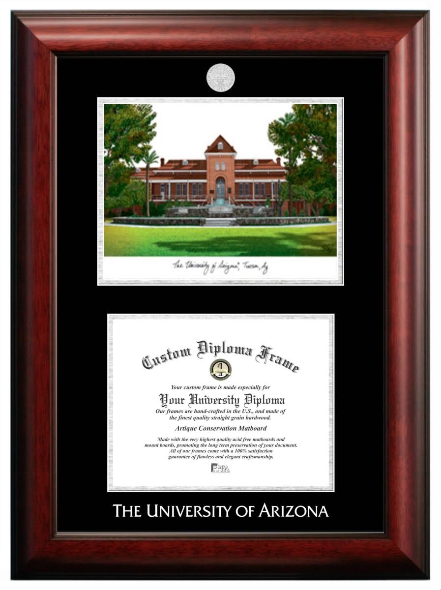 11 x 8.5 in. Silver Diploma Frame F491