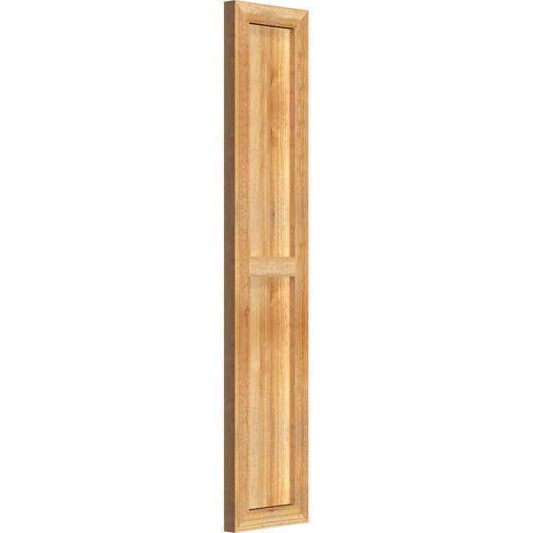 Framed Board-n-Batten Shutters, Rough Sawn Western Red Cedar (Per Pair) B3779