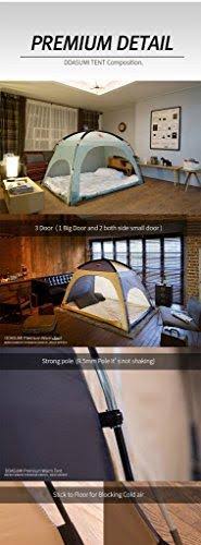 Pink Warm Tent for Single Bed W7625
