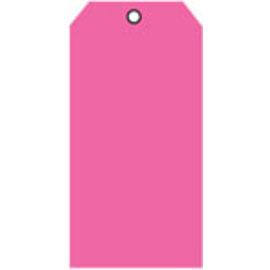 Blank Heavy Duty Fluorescent Pink Tag J656907
