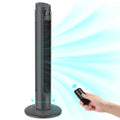 36 Tower Fan with Remote, 3 Speeds 3 Modes 15H Timer, 90° Oscillating, Grey S81923