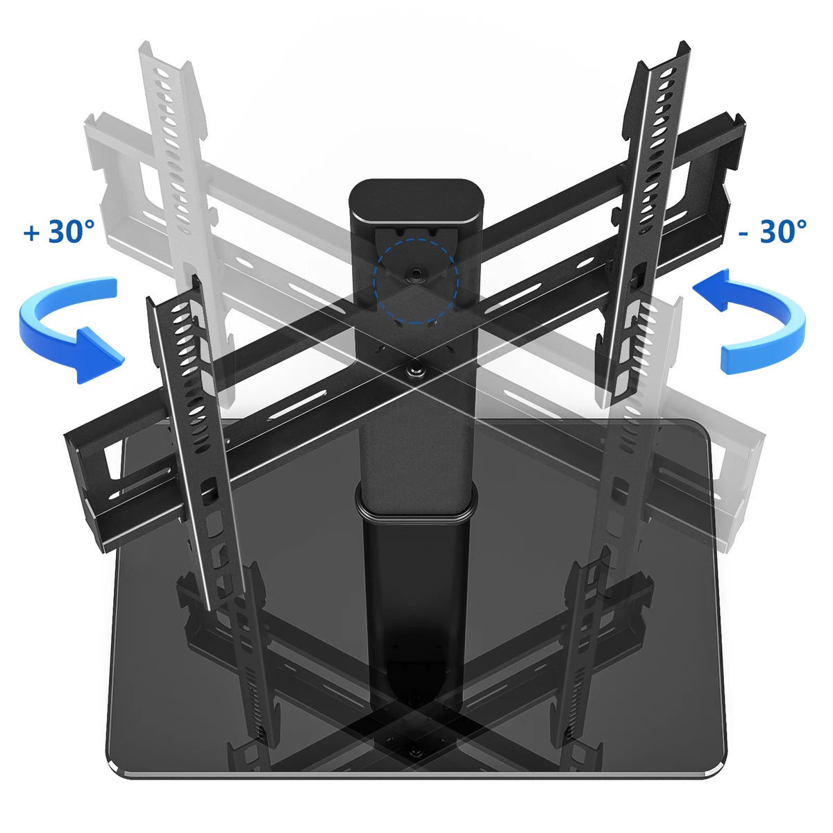 Black Swivel TV Stand V86614