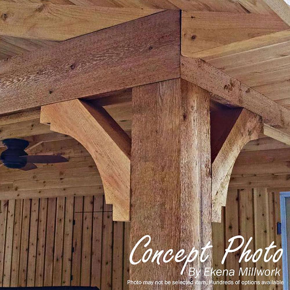 Rough Sawn Brace, Western Red Cedar I368