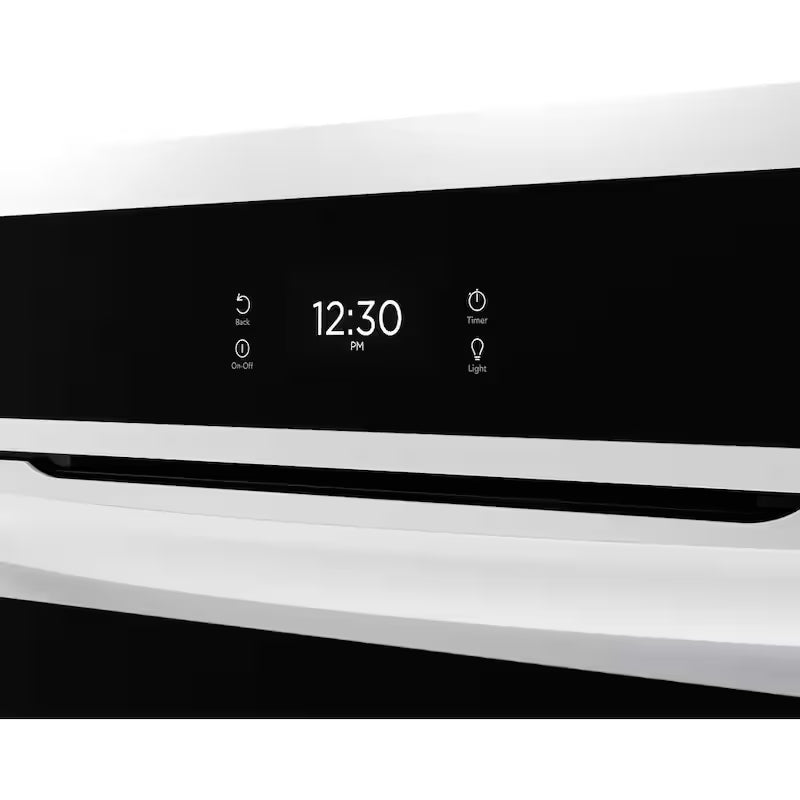 24 in. Single Gas Built-In Wall Oven with Air Fry Self-Cleaning in White B58527