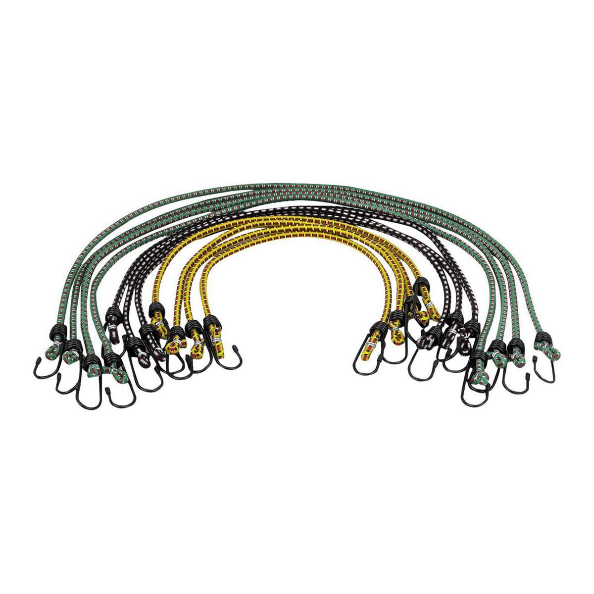 Elastic Stretch Cords, 12-Piece H3951