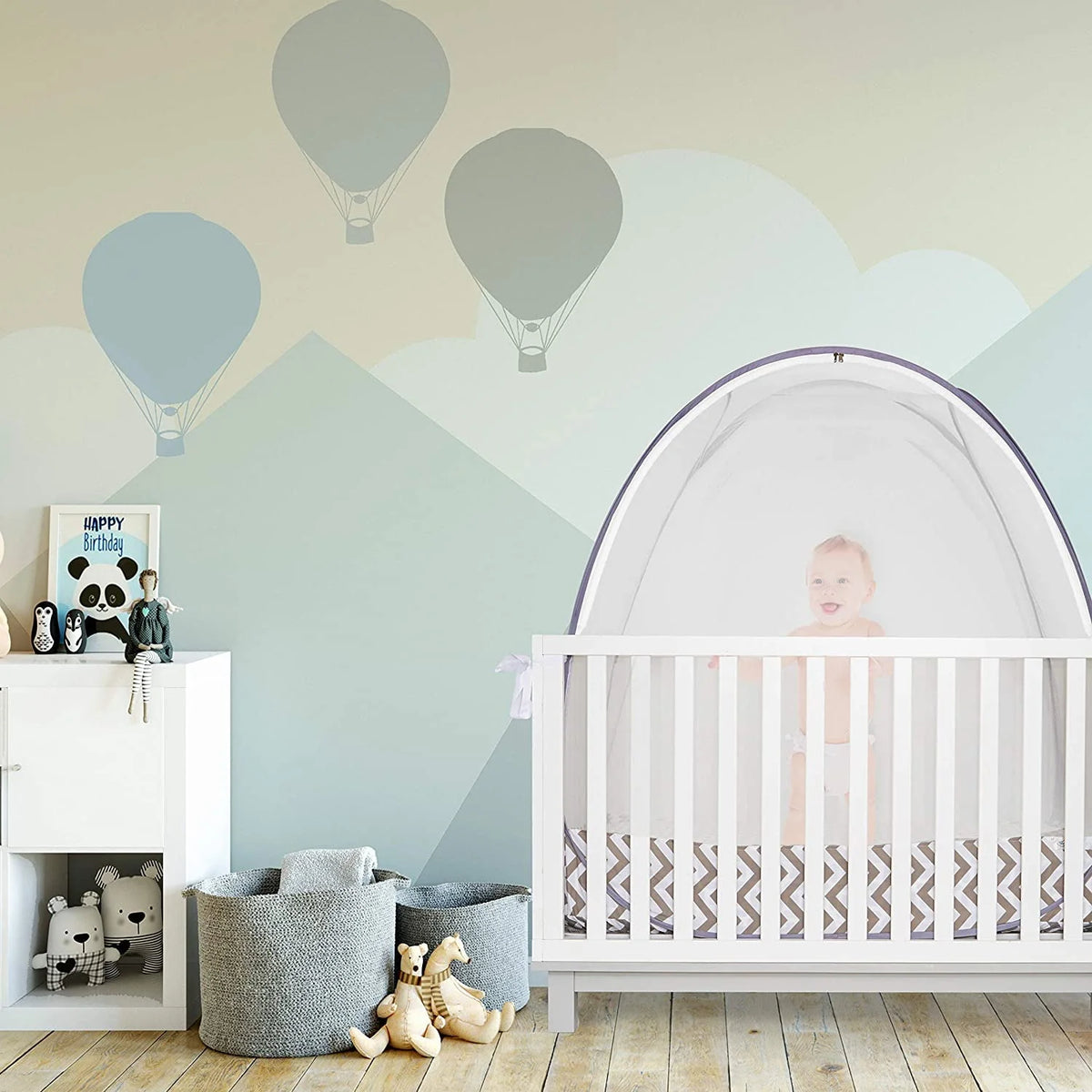 Baby Crib Safety Tent with Mosquito Net R758414