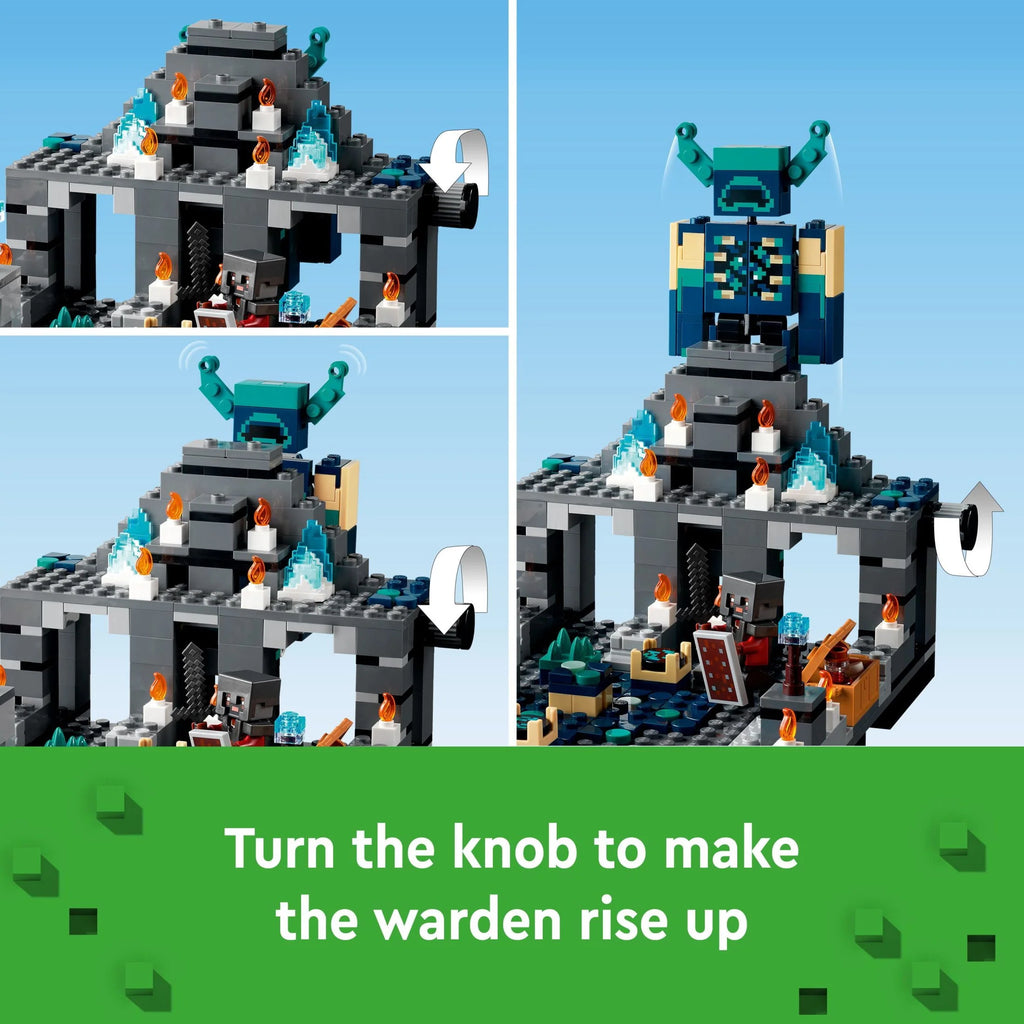 Minecraft Building Toy Set with Warden Figure L428635