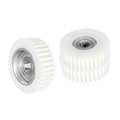 3pcs 6T Planetary Gears Set, Outer Diameter 37mm, Nylon U489234
