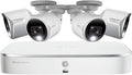 4K Weatherproof Security System with 4 Bullet Cameras and 2TB 8 Channel DVR U41454