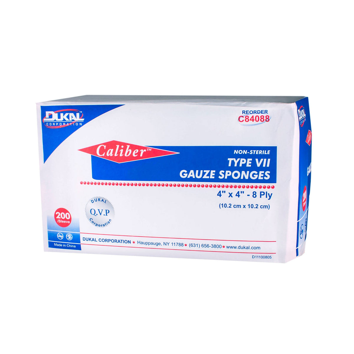 8 Ply Non-Sterile Gauze 4x22, 200 per Bag Z32884