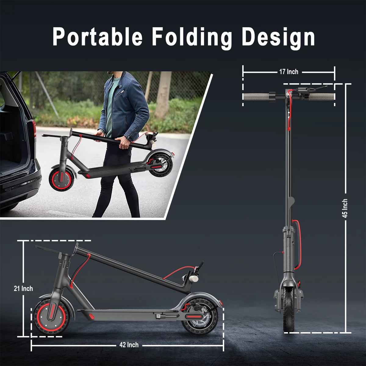 350W Foldable Electric Scooter Z9741