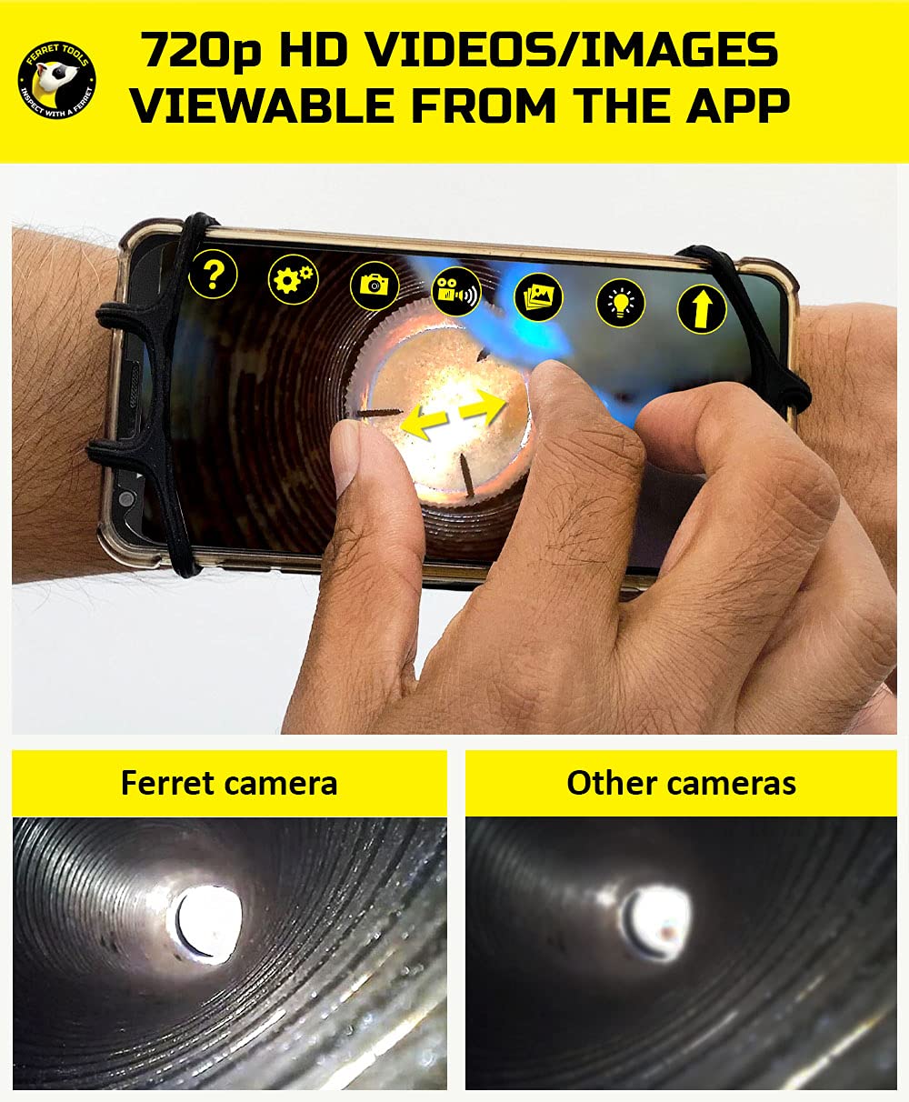 Wireless Inspection Camera with 720p HD, IP67 Rated M274