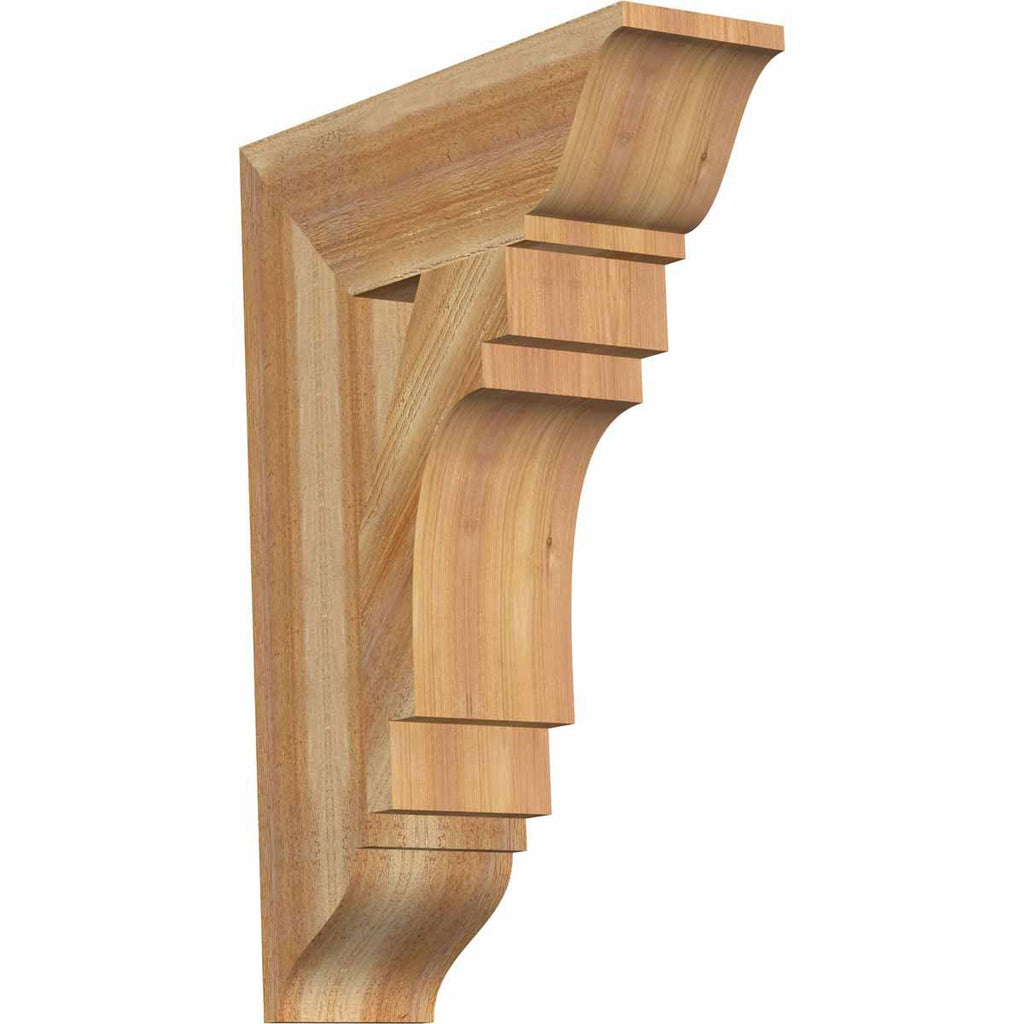 Western Red Cedar Traditional Rough Sawn Bracket C853643