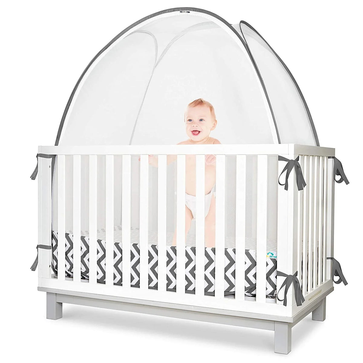 Baby Crib Safety Tent with Mosquito Net R758414