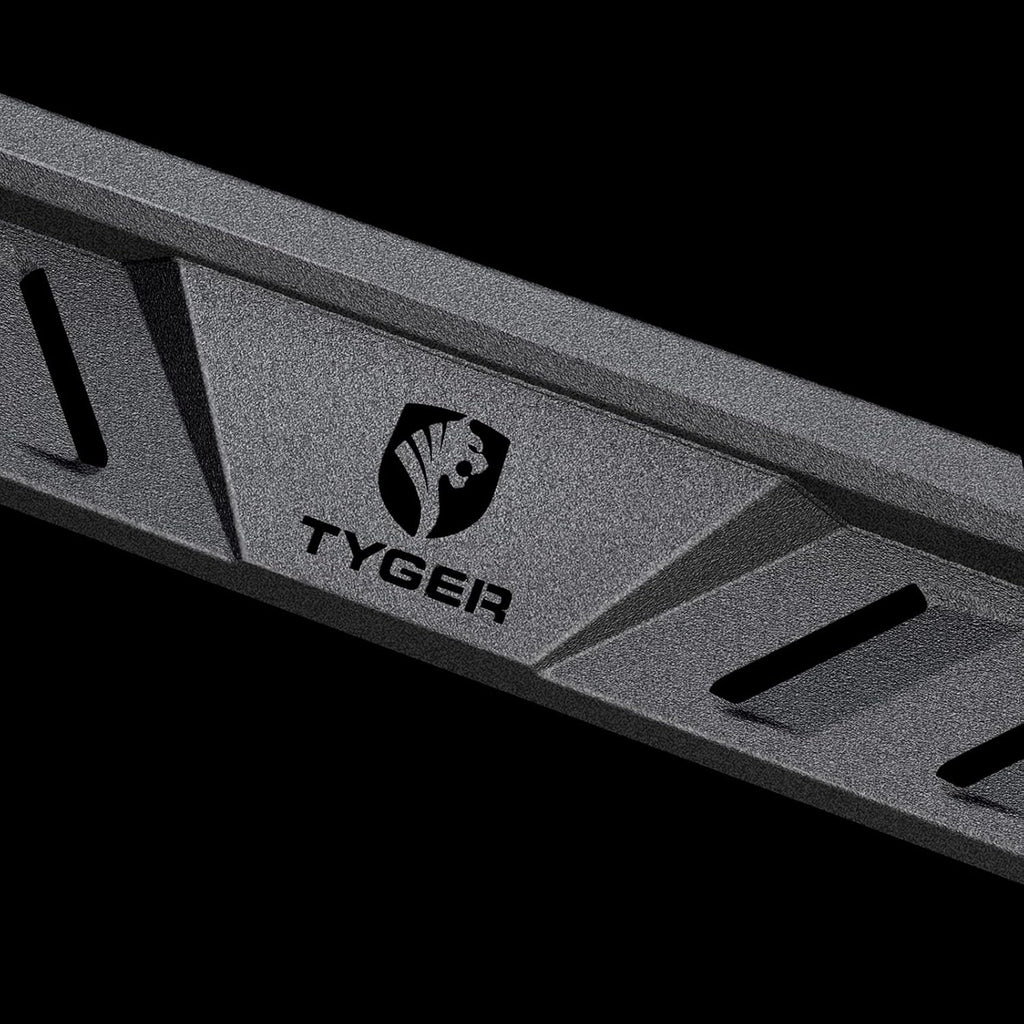 Textured Black Side Step Rails I112