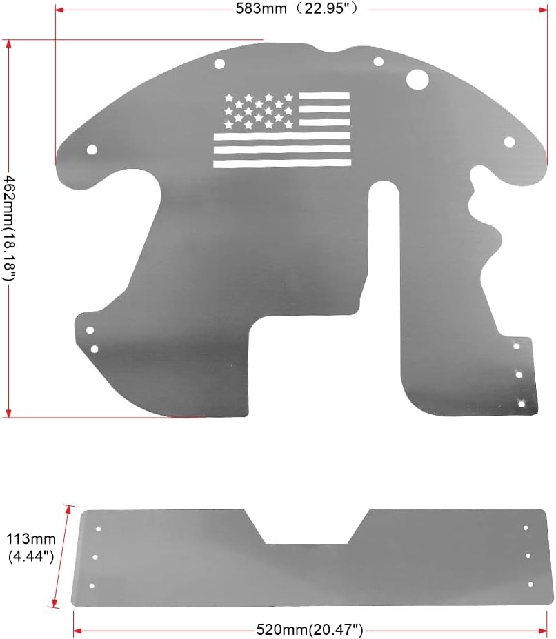 Aluminum Anti Theft Catalytic Converter Protection Shield for Toyota Prius 2004-2009 R842