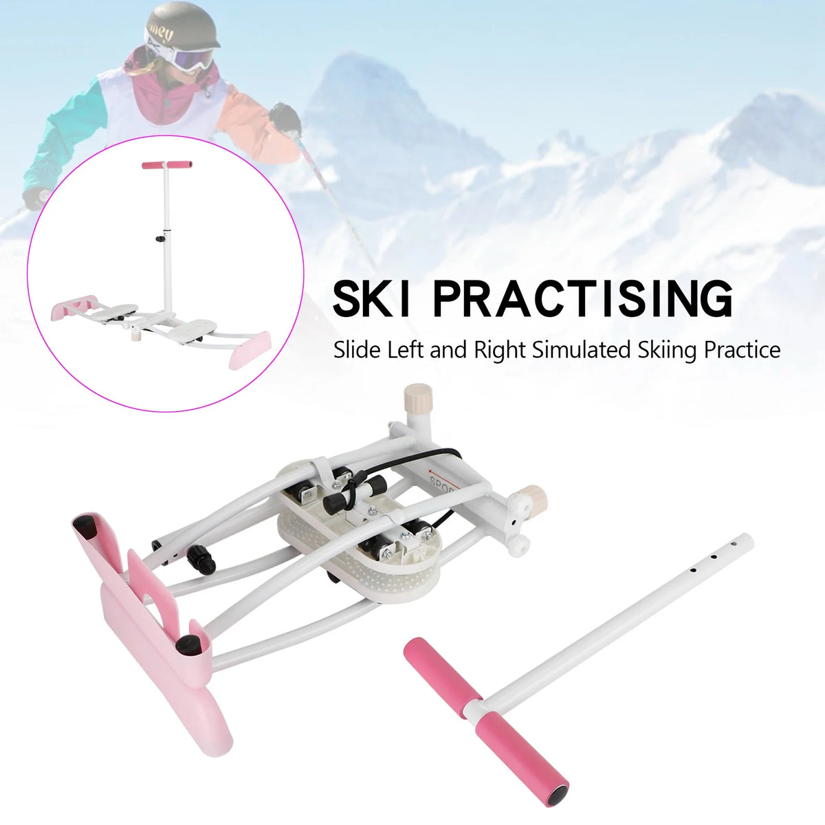 Ski Exercise Machine Leg Trainer W19247