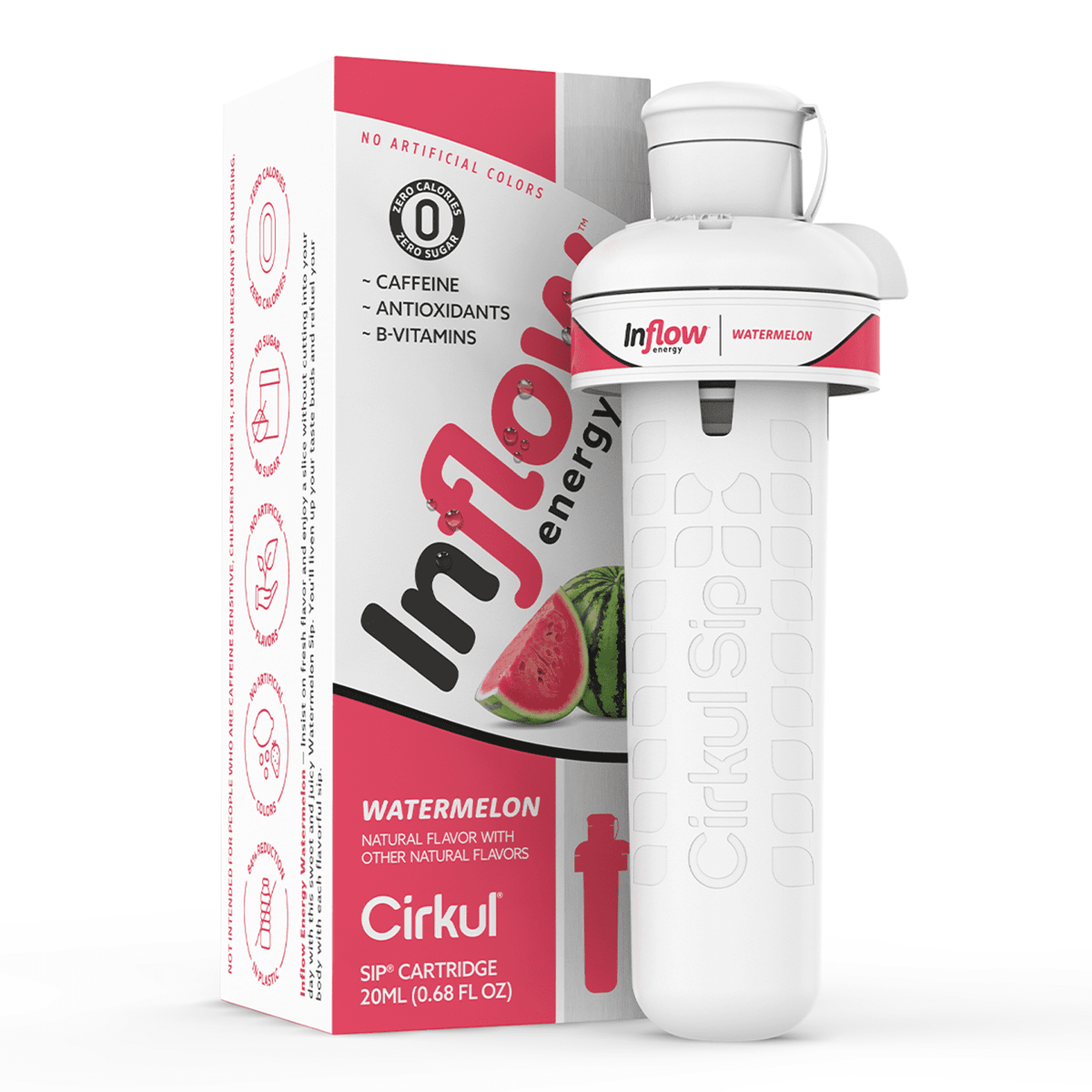 Watermelon Flavor Drink Mix Cartridge, 4-Pack U63508