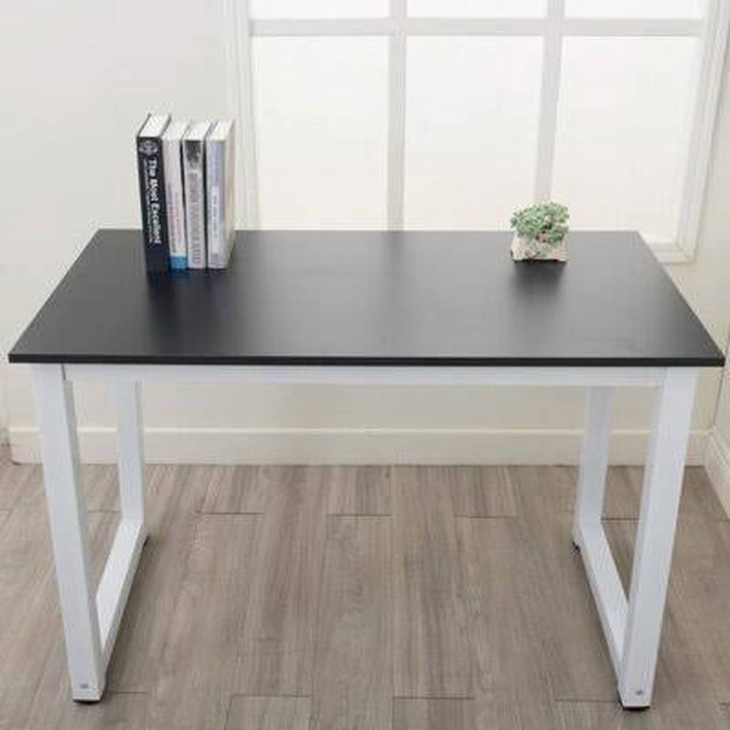 Black White Reversible Desk V919