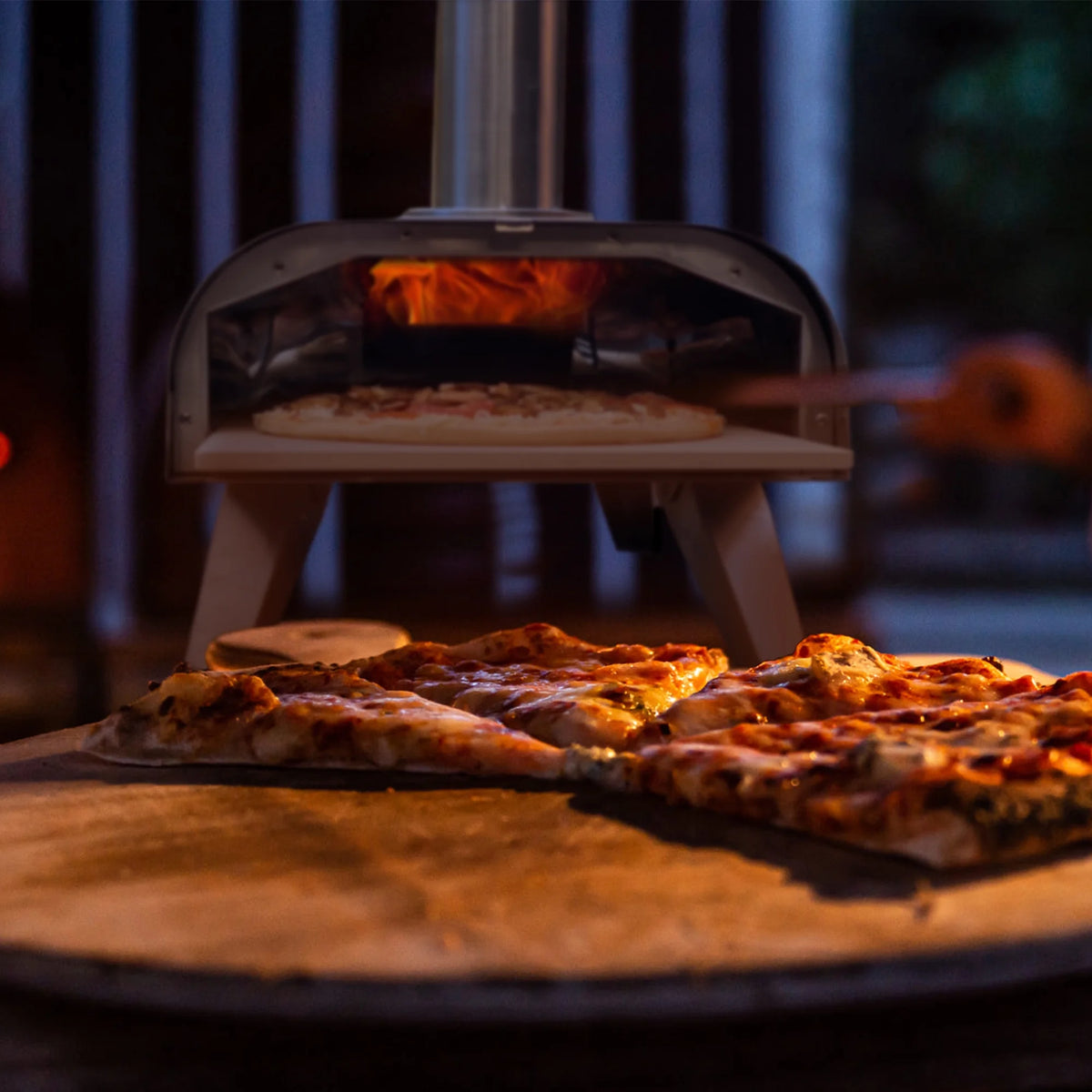 Portable Stainless Steel Wood Pellet Pizza Oven S59340