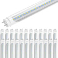 25-Pack 4ft LED Tube Light Bulbs, 6000K Cool White, 2400 Lumens Z225641