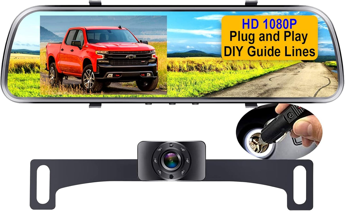 4.3'' HD 1080P License Plate Rear View Camera X552772