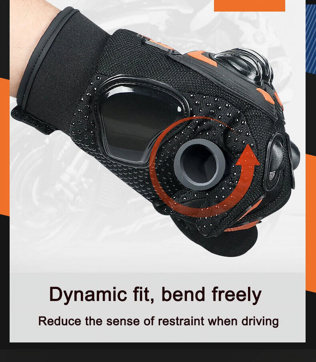 Motorcycle Gloves Full Finger Touchscreen Motorbike Riding Gloves R4261