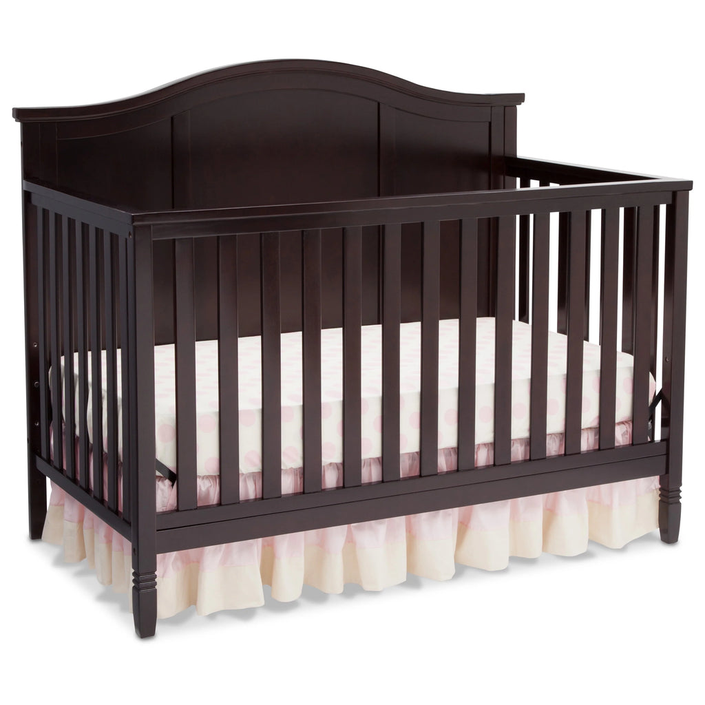 Black 5-in-1 Convertible Baby Crib Z83083