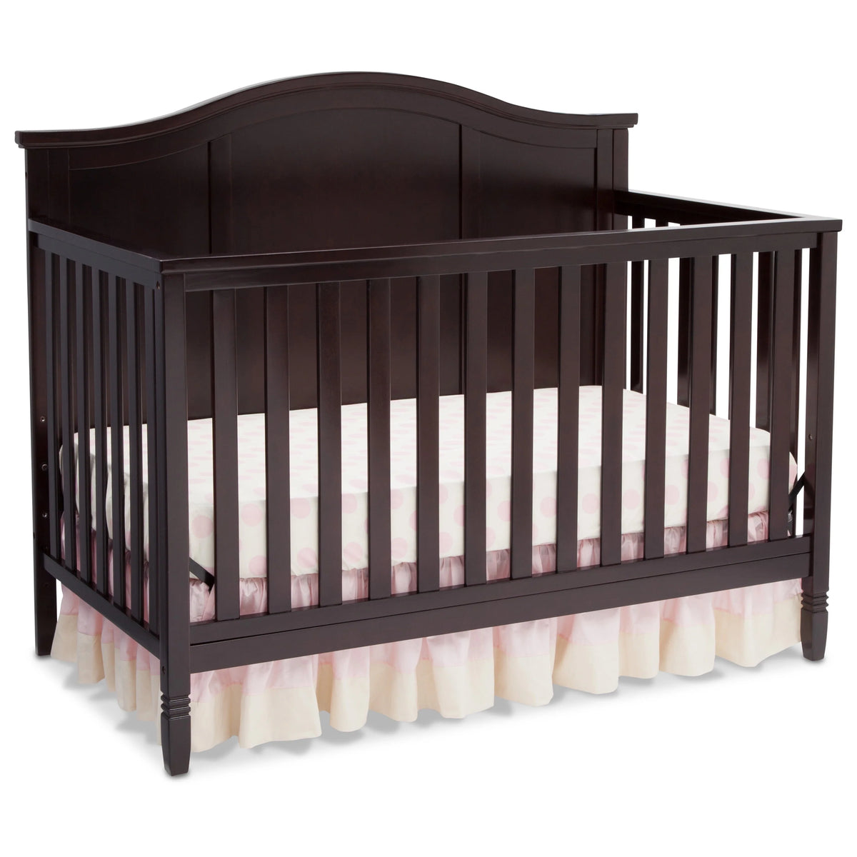 Black 5-in-1 Convertible Baby Crib Z83083