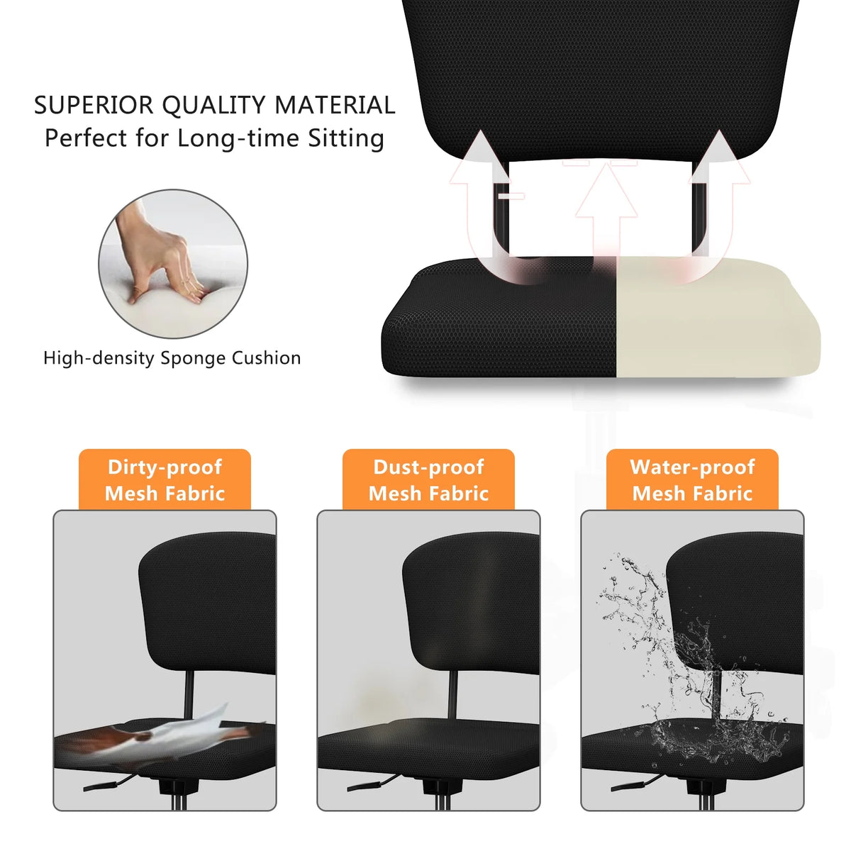 Ergonomic Office Chair with Lumbar Support W671688