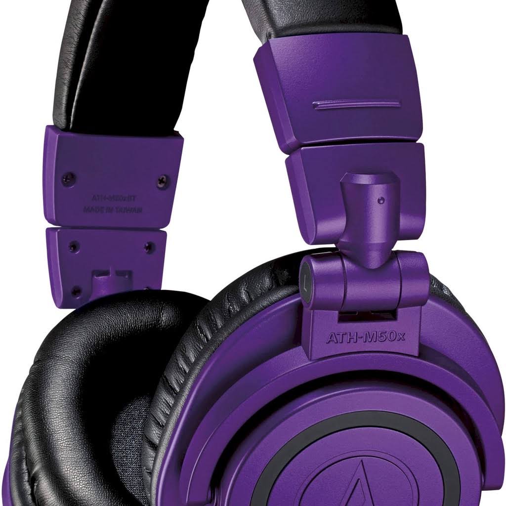 Wireless Over-Ear Bluetooth Headphones (Purple/Black) C47171