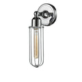 Polished Chrome Caged Single Light Bathroom Sconce P581909