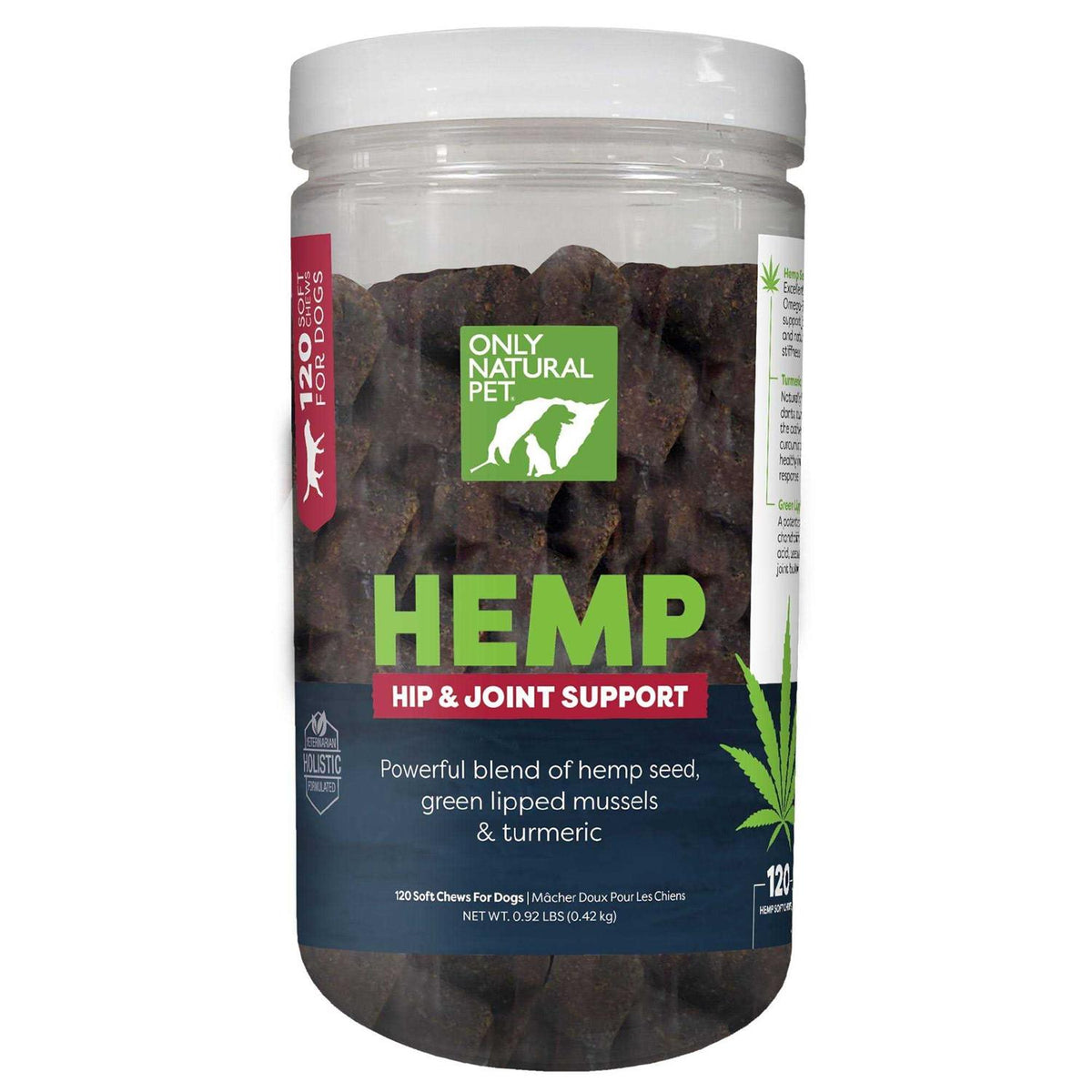 Hemp Hip & Joint Support Soft Dog Chews M984