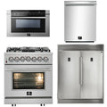 30 Dual Fuel Range, 60 Refrigerator, Dishwasher, Microwave Drawer P10261